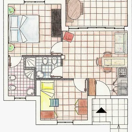 Le Vigne Confort With 2 Bathrooms Apartment *